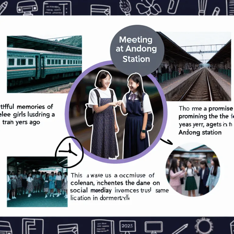 10년 전 약속, 2025년 안동역에서 다시 만나다