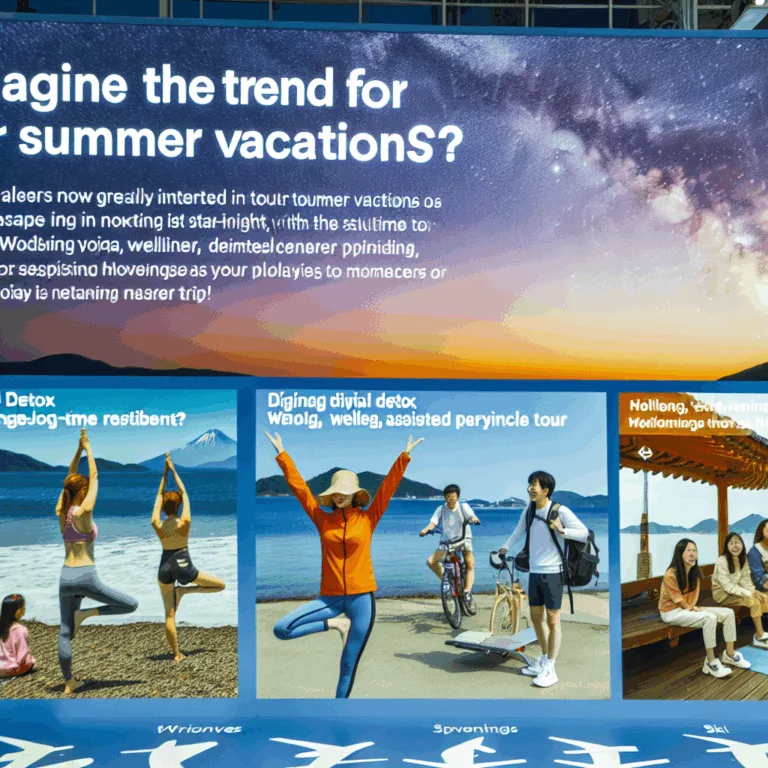 2025 여름휴가 트렌드와 힐링여행 키워드