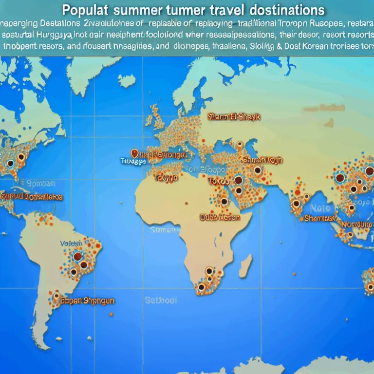 2025년 여름 인기 여행지 상위 10곳 공개