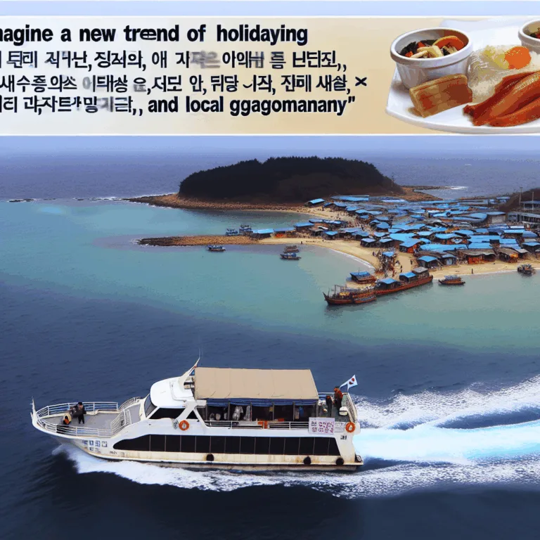 남해안 섬 여행의 신개념 휴가 트렌드 1박 3식