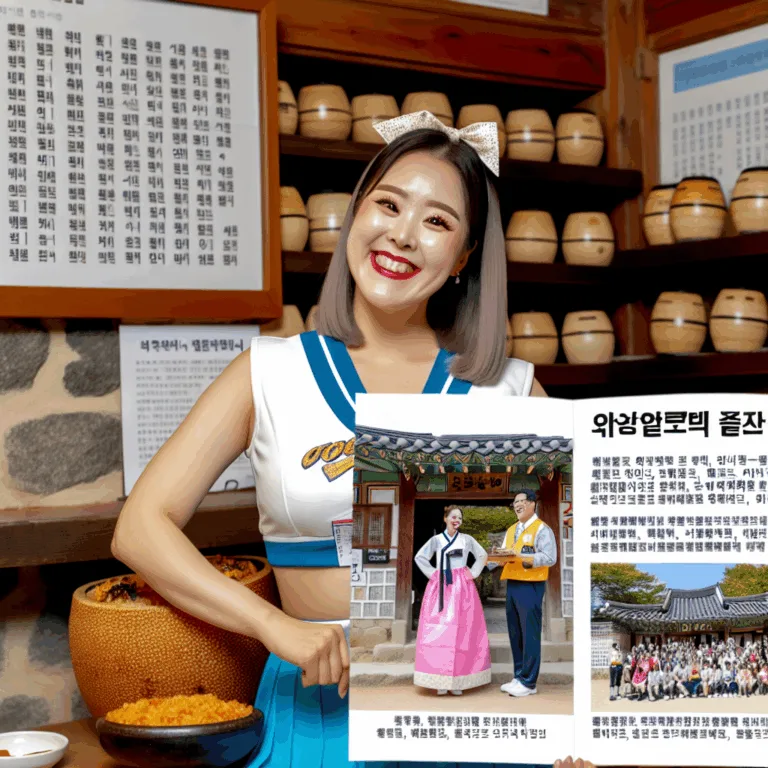 대만에서 인기 폭발 치어리더 이다혜와 전북 여행