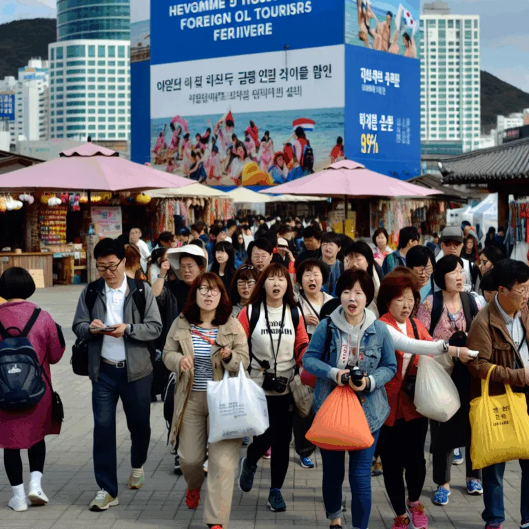 부산 외국인 관광객 올해 300만명 돌파 전망