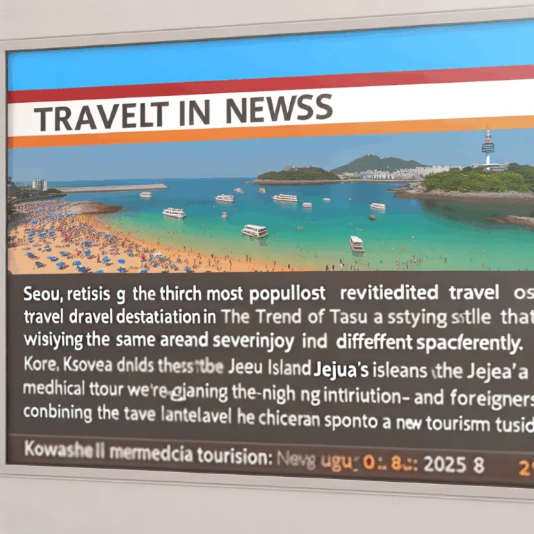 서울 아시아 재방문 여행지 3위 이유는